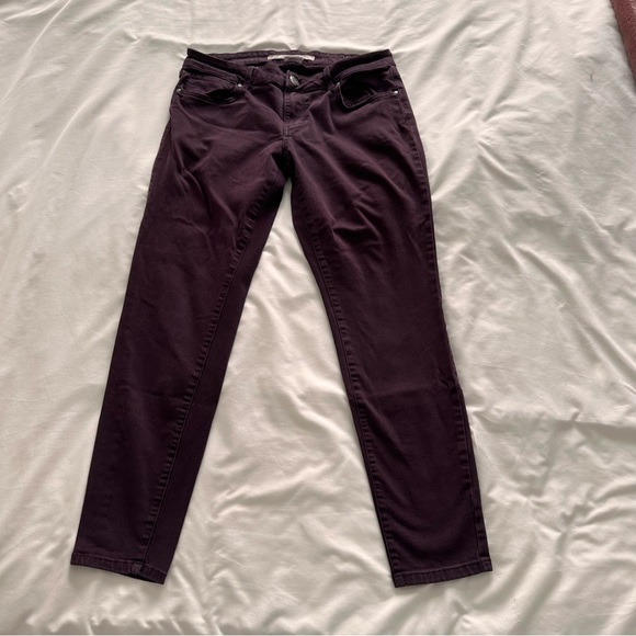 Authentic Brody Jeans Maroon High Waisted Boyfriend - Picture 4 of 12